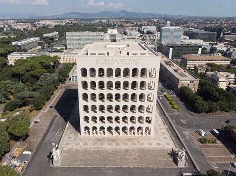 Palazzo della Civiltà Italiana Rome (Square Colosseum).